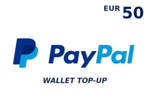 PayPal Wallet 50 EUR Top Up