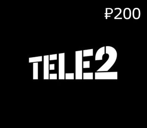 Tele2 ₽200 Mobile Top-up RU