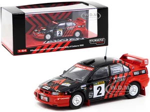 Mitsubishi Lancer Evolution VI 2 Y. Kataoka - S. Hayashi "Advan" Winner Rally of Canberra (1999) 1/64 Diecast Model Car by Tarmac Works