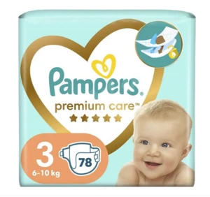 Pampers Premium JP S3 78ks (6-10kg)