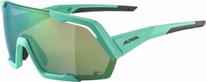 Alpina Rocket Q-Lite Turquoise Matt/Green Kerékpáros szemüveg