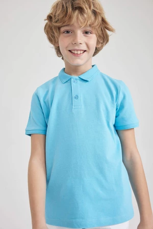 DEFACTO Chlapčenské polo tričko s krátkym rukávom Pique, 23. apríla