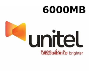 Unitel 6000MB Data Mobile Top-up LA