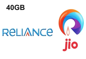 Reliance Jio 40GB Data Mobile Top-up IN