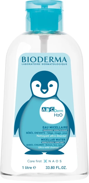 Bioderma ABCDerm H2O s reverznou pumpou 1 l