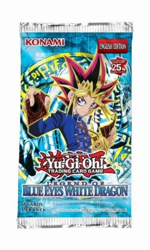 Konami Yu-Gi-Oh 25th Anniversary Edition Legend of Blue-Eyes White Dragon Booster