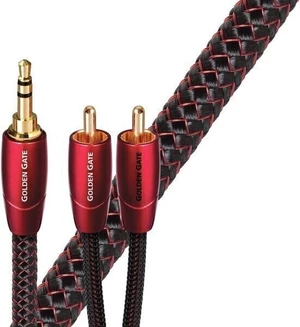 AudioQuest Golden Gate 0,6 m Rojo Cable AUX Hi-Fi