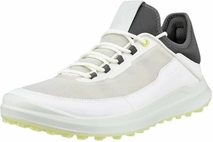 Ecco Core Mens Golf Shoes White/Magnet 41 Calzado de golf para hombres