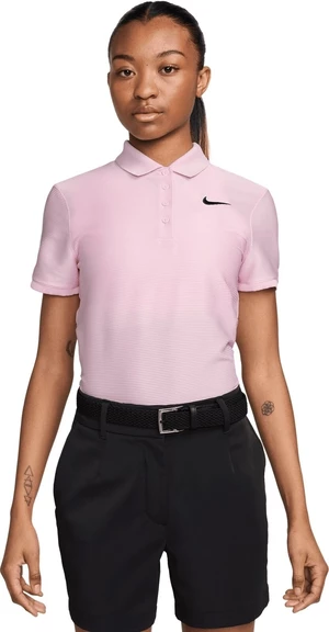 Nike Dri-Fit Victory Womens Polo Polo Pink Foam /Black S