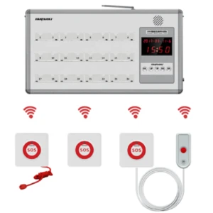 JIANTAO JT-3024 With 24 Buttons Emergency Button Wireless Nurse Calling System Caregiver For Hospital Clinic Nursing Home