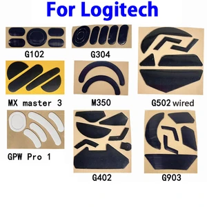 Hot sale 1set Mouse Feet Skates Pads For Logitech G102/G304/G502 wired/G502 Wireless/G903master3/Mx master 2s/G302/G303 wireless