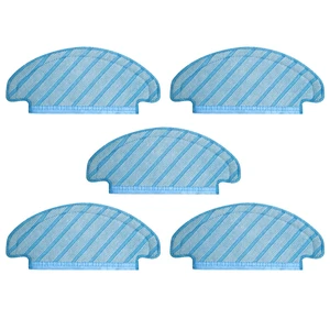 5 Pcs Vacuum Cleaner Mop Cleaning Cloths for Ecovacs Deebot T8 Vacuum Cleaner Accessories Replacement Cloth Parts