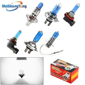 Car Light H1 H3 H4 H7 H8 H9 H11 9005 HB3 9006 HB4 Auto halogen bulb Fog 55W 100W 12V 4300K 6000K Headlights Lamp