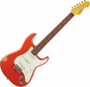 Vintage V6MRFR Firenza Red Guitarra eléctrica