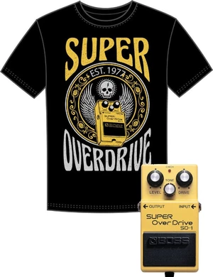 Boss SD-1 Shirt M SET Efecto de guitarra