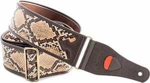 RightOnStraps Snake II Courroie de guitare Beige