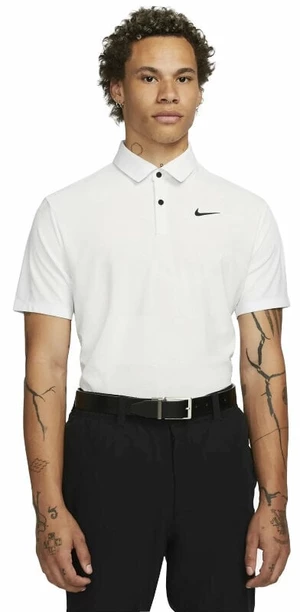 Nike Dri-Fit ADV Tour Mens Polo Shirt Camo White/White/Black M Camiseta polo