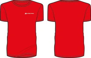 Women's T-shirt ALPINE PRO KOLEWA olympic red