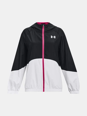 Under Armour Jacket Woven FZ Jacket-BLK - Girls