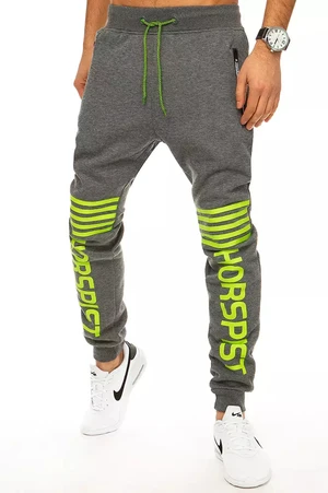 Dark gray men's sweatpants UX2928
