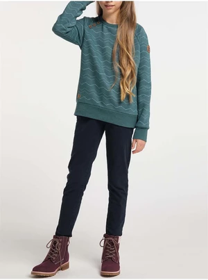 Oil Girl Patterned Sweatshirt Ragwear Darinka Chevron - Girls