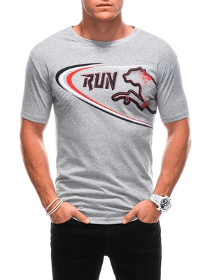 Edoti Men's printed t-shirt