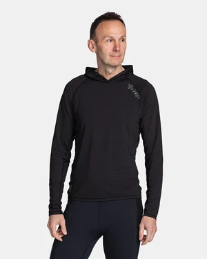 Men's running sweatshirt Kilpi AILEEN-M black