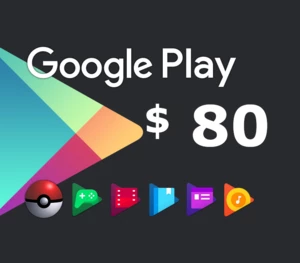 Google Play $80 US Gift Card