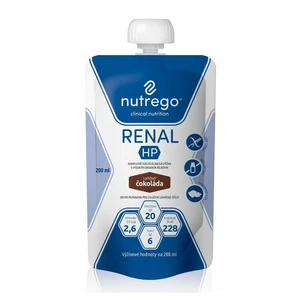 NUTREGO RENAL HP Výživa čokoláda 12 x 200 ml