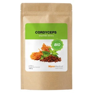 MYCOMEDICA Cordyceps militaris prášek BIO 100 g