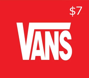 Vans $7 Gift Card US