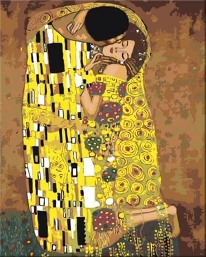 Zuty Malowanie po numerach Pocałunek (Gustav Klimt)
