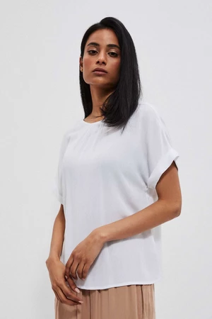 Viscose blouse - white