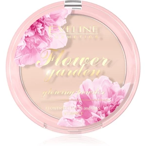 Eveline Cosmetics Flower Garden rozjasňující pudr 8 g