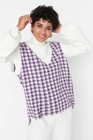 Trendyol Purple Knitwear Sweater