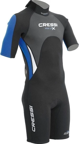 Cressi Traje de neopreno Med X Man 2.5 Black/Blue/Grey M