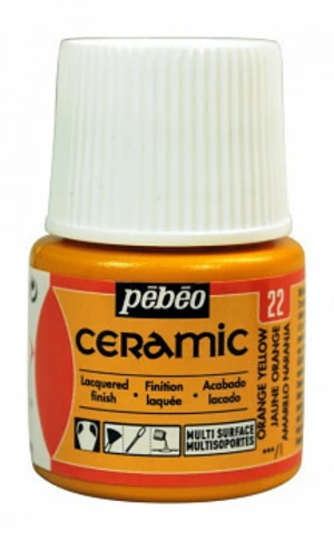Barva na keramiku Ceramic 45ml – 22 žluto-oranžová