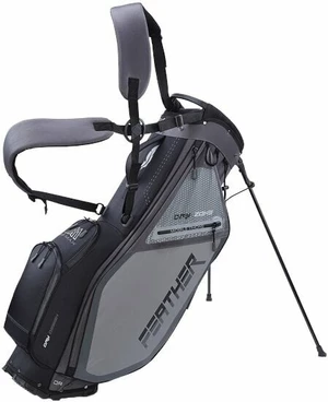 Big Max Dri Lite Feather Grey/Black Borsa da golf Stand Bag