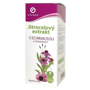 GALMED Jitrocelový extrakt s echinaceou  a vitamínem C 310 g