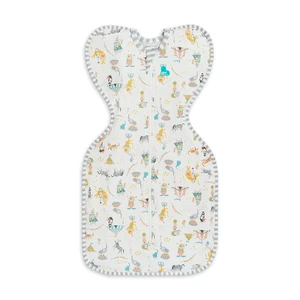 Love To Dream Swaddle UP - Zavinovačka, veľkosť M, cirkus - 1 FÁZA, 3-6m, 6-8,5kg