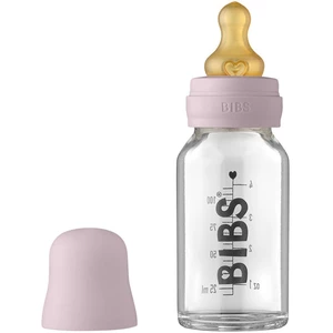 BIBS Baby Glass Bottle 110 ml kojenecká láhev Dusky Lilac 110 ml