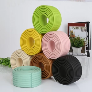 2M thickened baby safety protection strip table edge protection strip corner furniture corner child safety foam protection