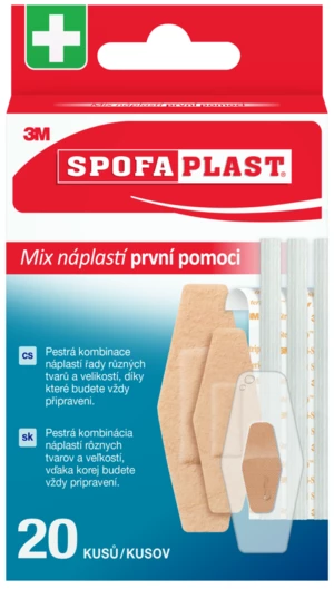 3M Spofaplast Náplasti prvej pomoci