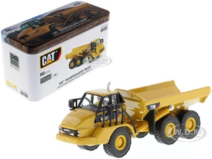 CAT Caterpillar 730 Articulated Dump Truck with Operator "High Line" Series 1/87 (HO) Diecast Model by Diecast Masters