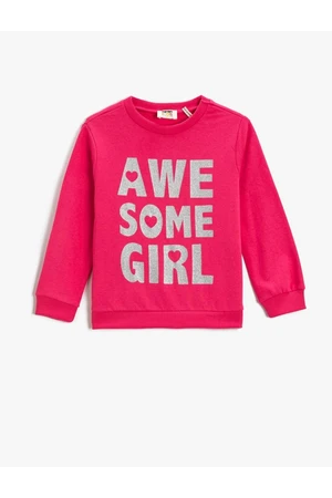Koton Sweatshirt - Pink - Relaxed fit