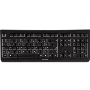 klávesnica CHERRY KC 1000 čierna  nemecká, QWERTZ, Windows®
