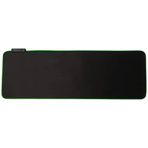 Denver MPL-250 herná podložka pod myš podsvietenie, sklopné, protišmykové, USB konektor čierna (š x v x h) 800 x 300 x 3