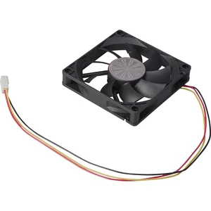 Akasa AK-FN071 PC vetrák s krytom čierna (š x v x h) 80 x 80 x 15 mm