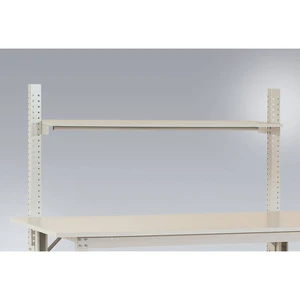 Manuflex AS1273.7035 Melamínová polica, svetlošedá 1750x 350x19mm, s podperou pre BALIACI STOL 2000mm s konzolou 4/3 (42