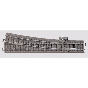 C-koľaj H0 Märklin (s uložením) 24712 výhybka, štíhla, pravá 236.1 mm